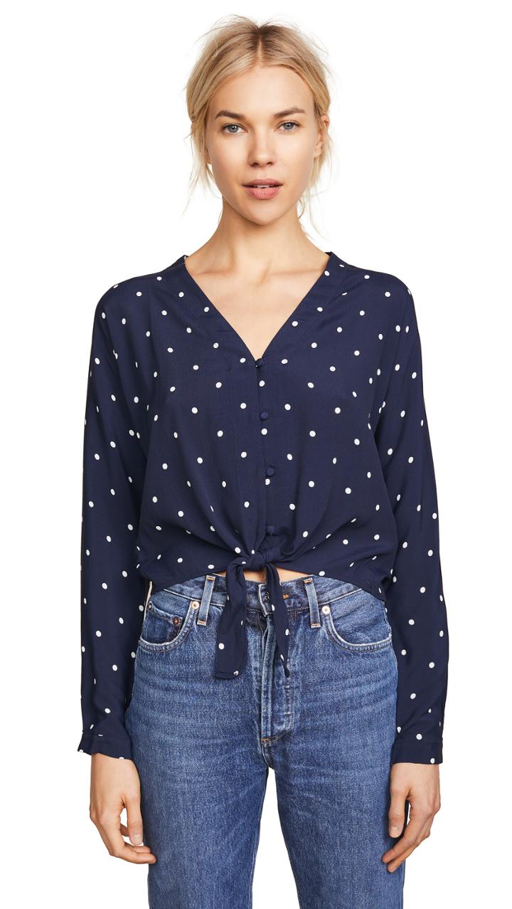 Rails Sloane Button Down Top