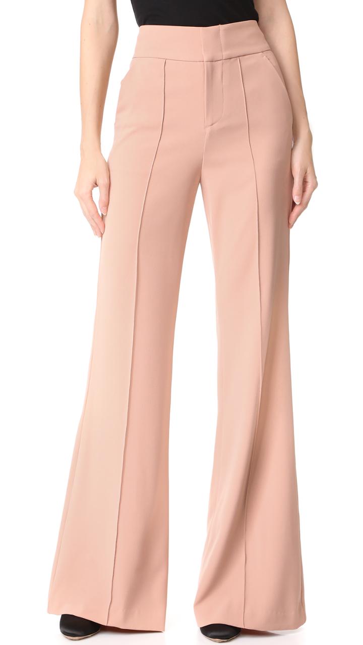 Alice Olivia Dawn High Waisted Pants