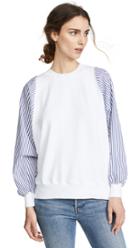 Clu Striped Dolman Sleeve Pullover