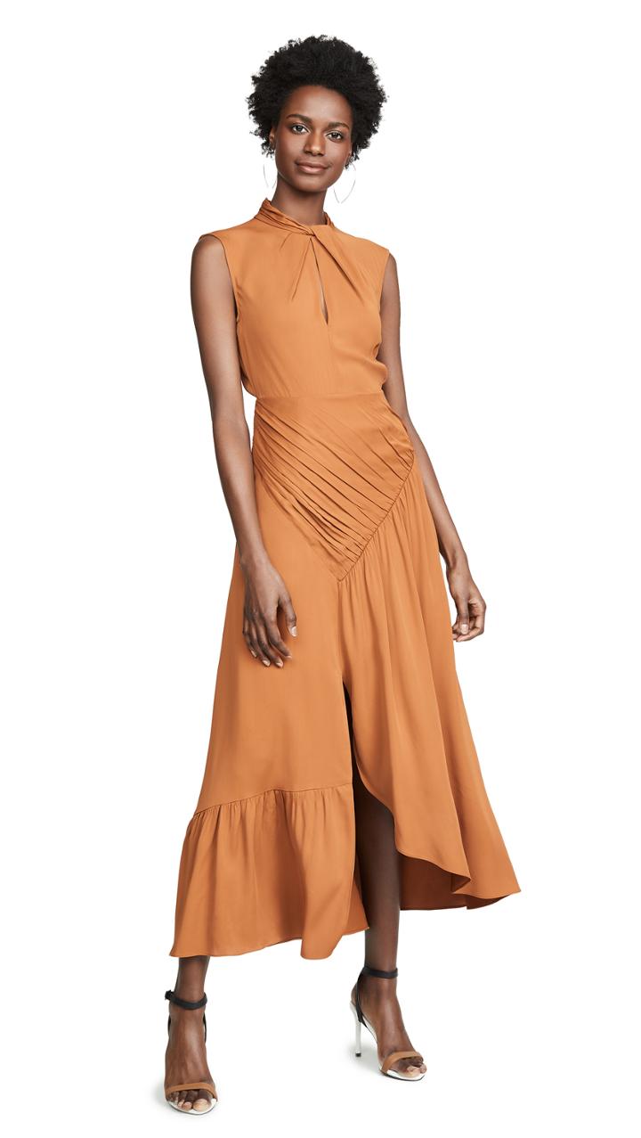 Self Portrait Twist Neck Dress