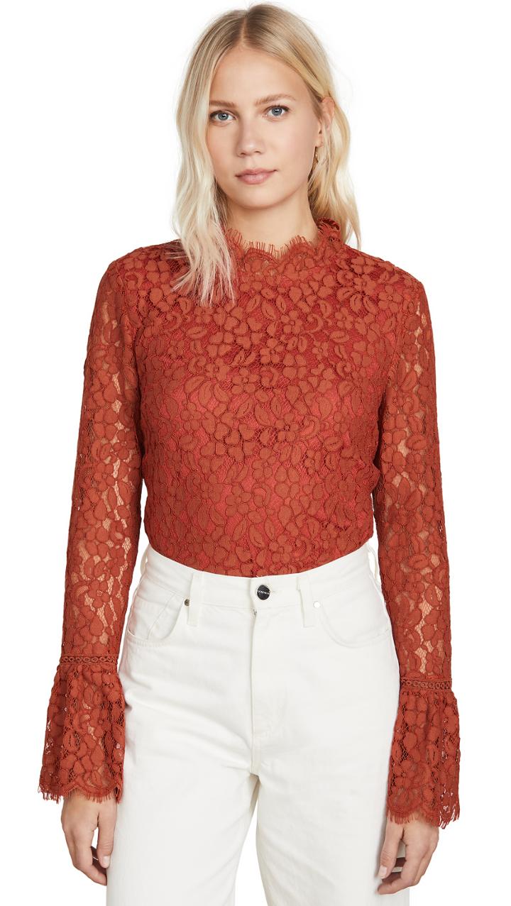 Endless Rose Cut Back Detailed Bodysuit