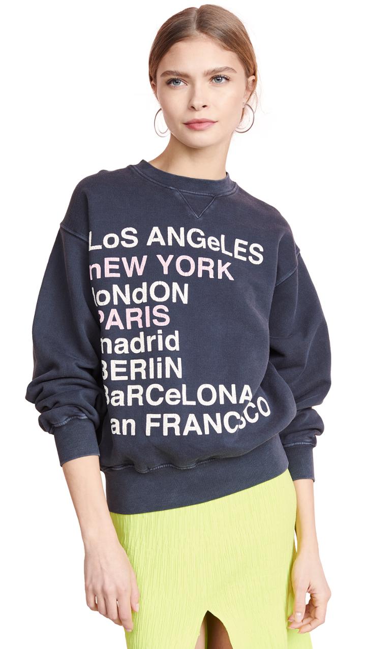 Anine Bing City Love Sweatshirt