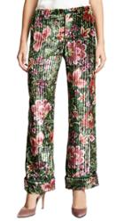 F R S For Restless Sleepers Velvet Wallpaper Pants