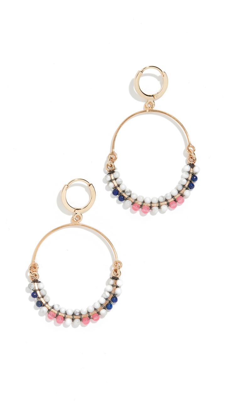 Isabel Marant Boucle Embellished Earrings
