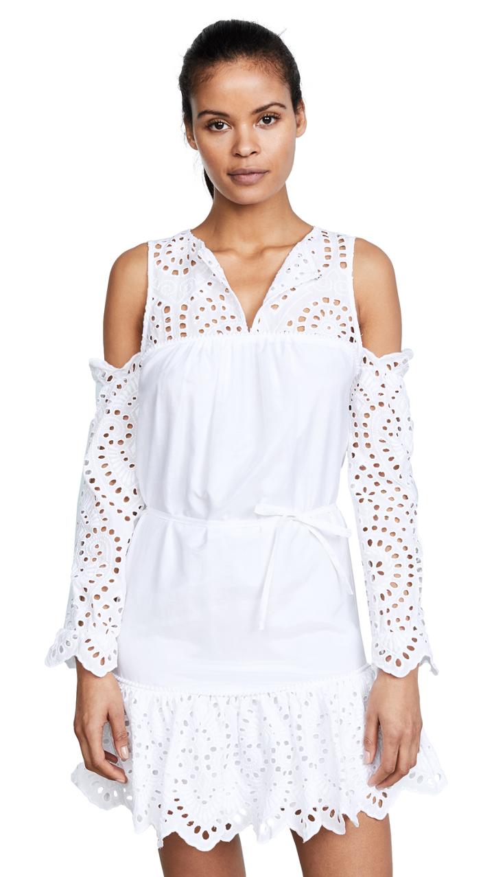 Suboo Hold On Cold Shoulder Mini Dress
