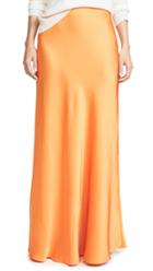 Rosetta Getty Bias Maxi Skirt