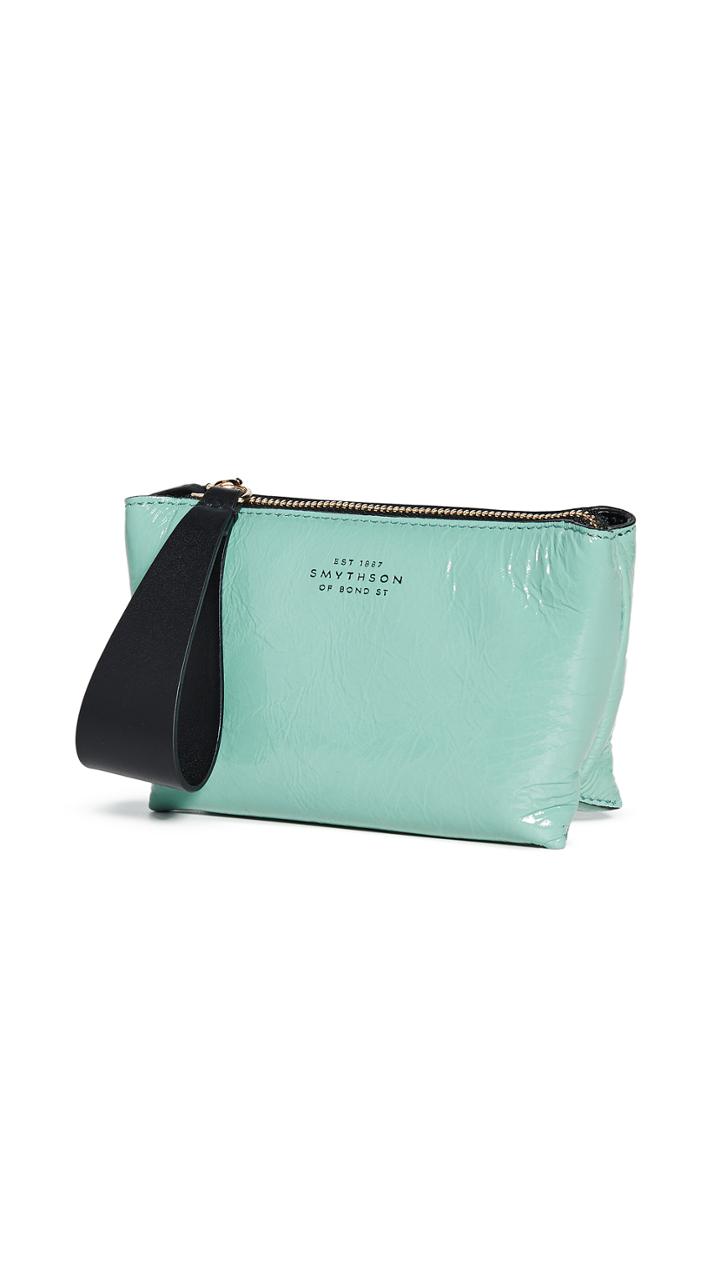 Smythson Mini Pillow Pouch