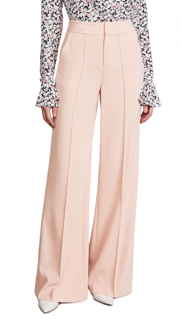 Alice Olivia Dylan High Waisted Leg Pants
