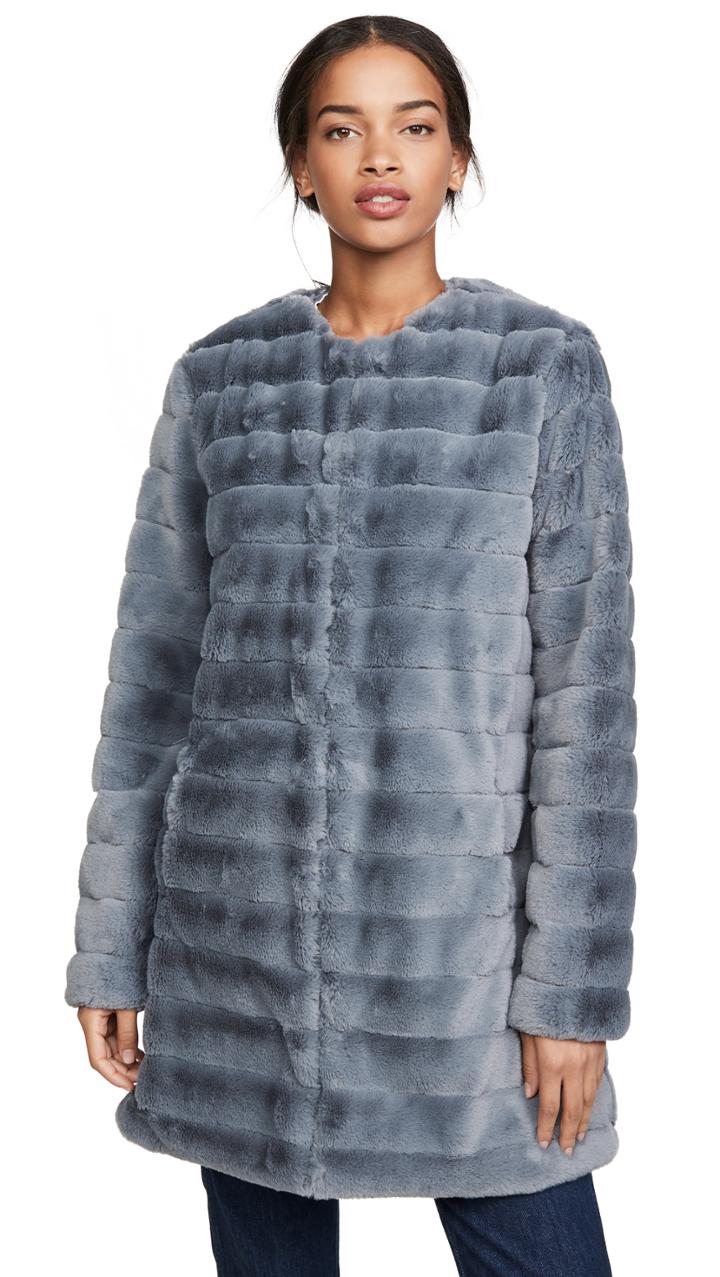 Bb Dakota Anything For You Faux Fur Jacket