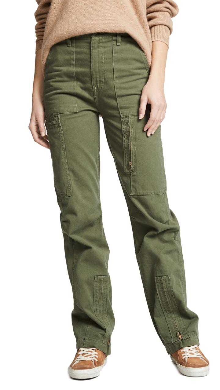 Re Done High Rise Cargo Pants
