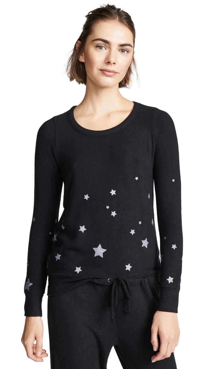 Chaser Starry Black Sweatshirt