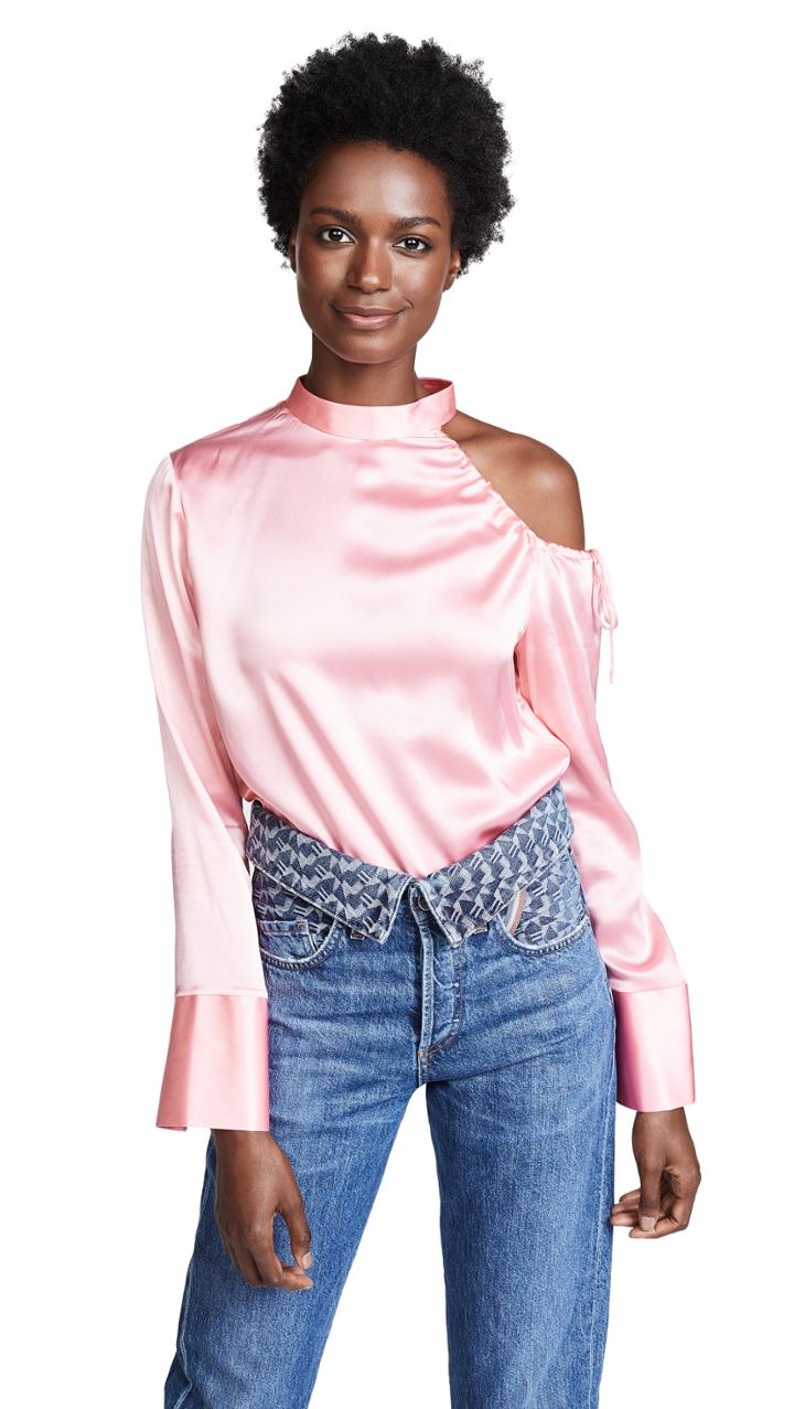 Edition10 Cold Shoulder Blouse