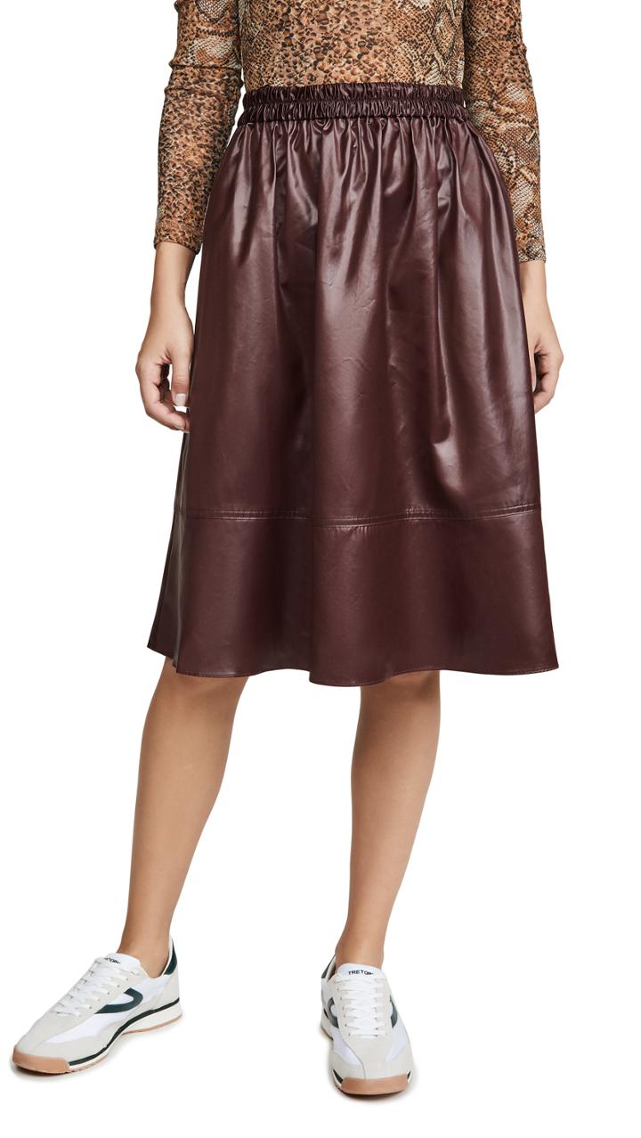 Tibi Pull On Skirt