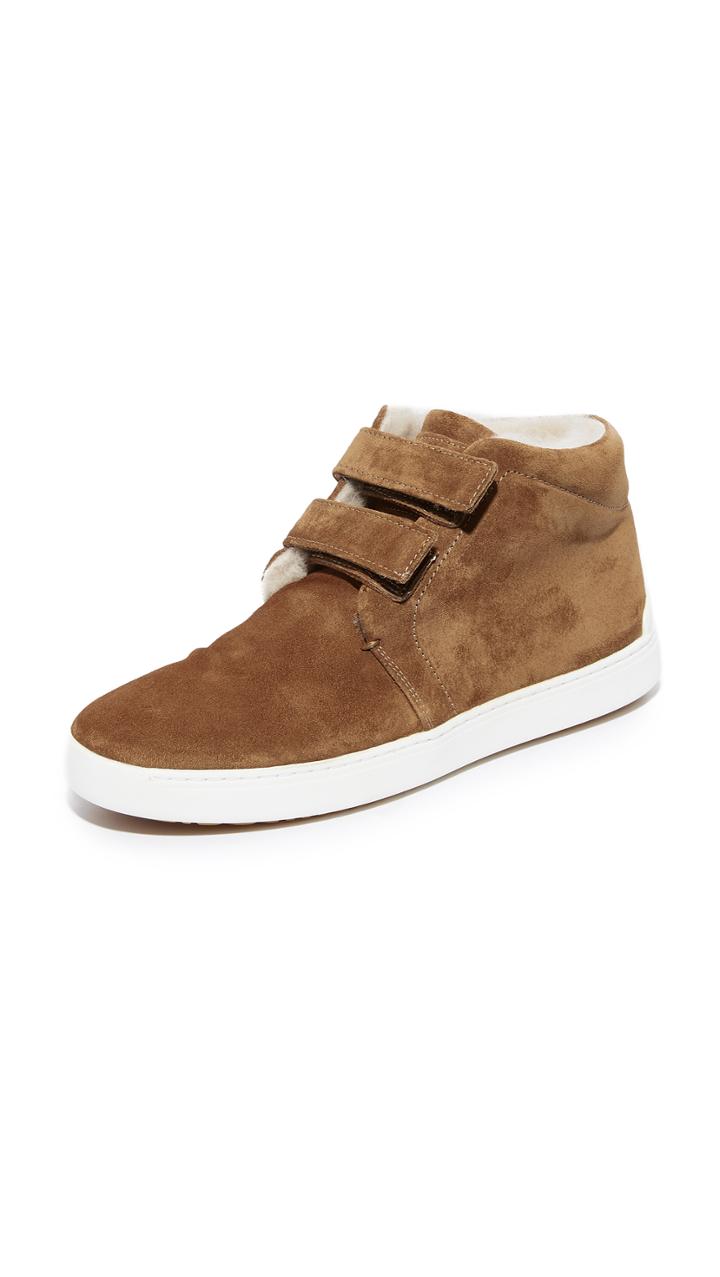 Rag Bone Kent Desert Shearling Sneakers