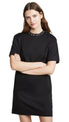 Victoria Victoria Beckham Logo Rib T Shirt Dress