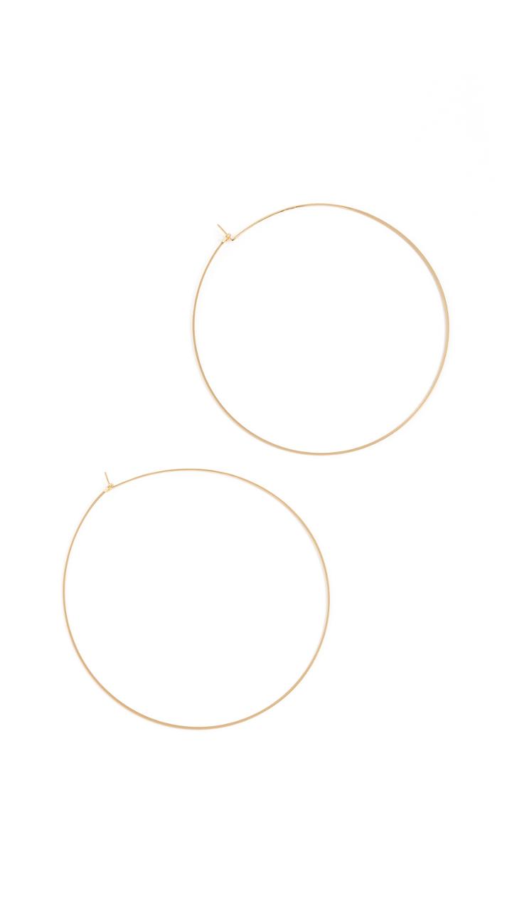 Luv Aj Xl Capri Hoop Earrings
