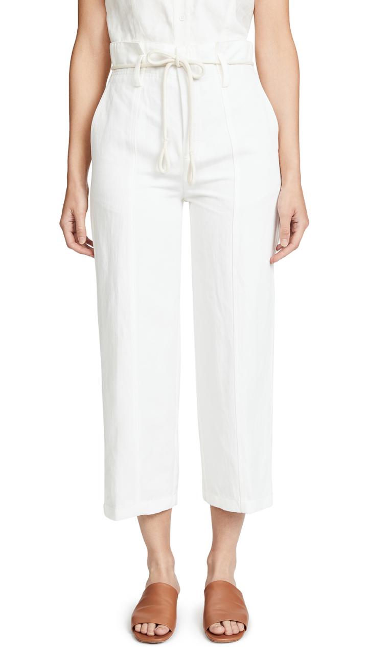 Vince High Rise Cropped Pants