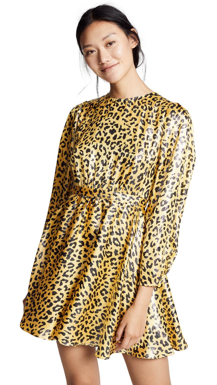 Diane Von Furstenberg Waist Tie Mini Dress