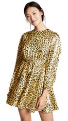 Diane Von Furstenberg Waist Tie Mini Dress
