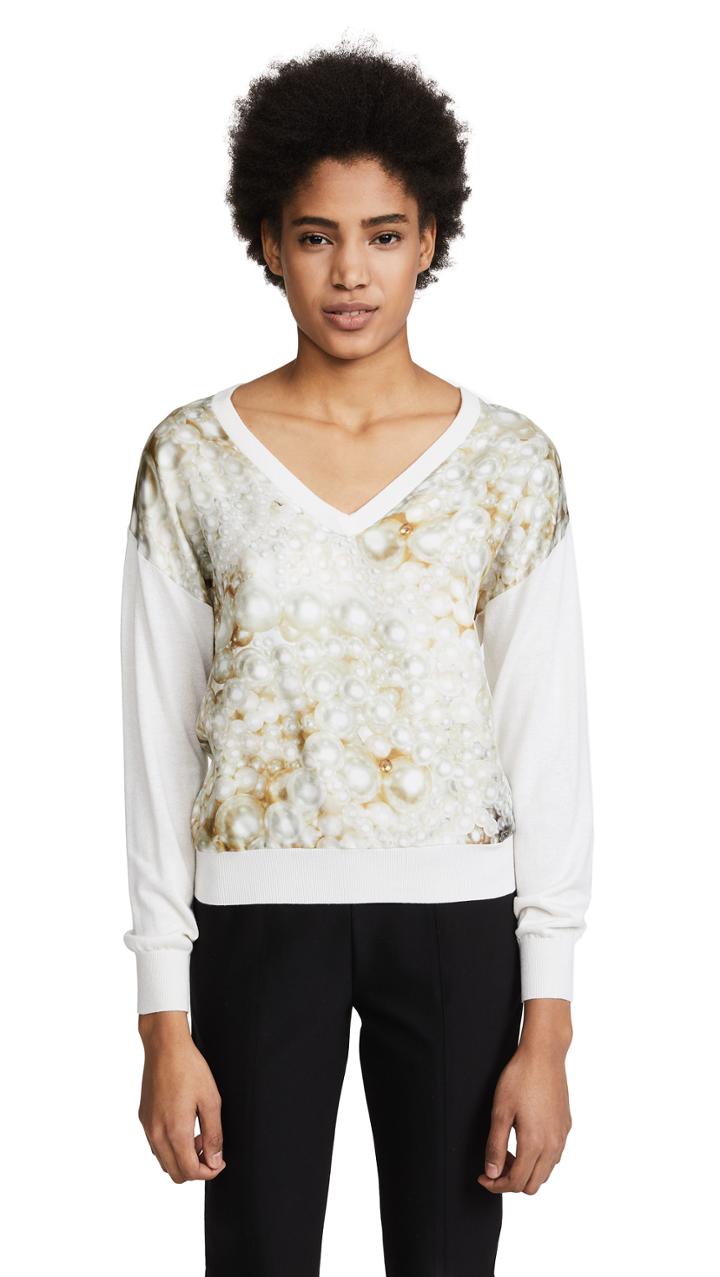 Boutique Moschino Silk Sweater