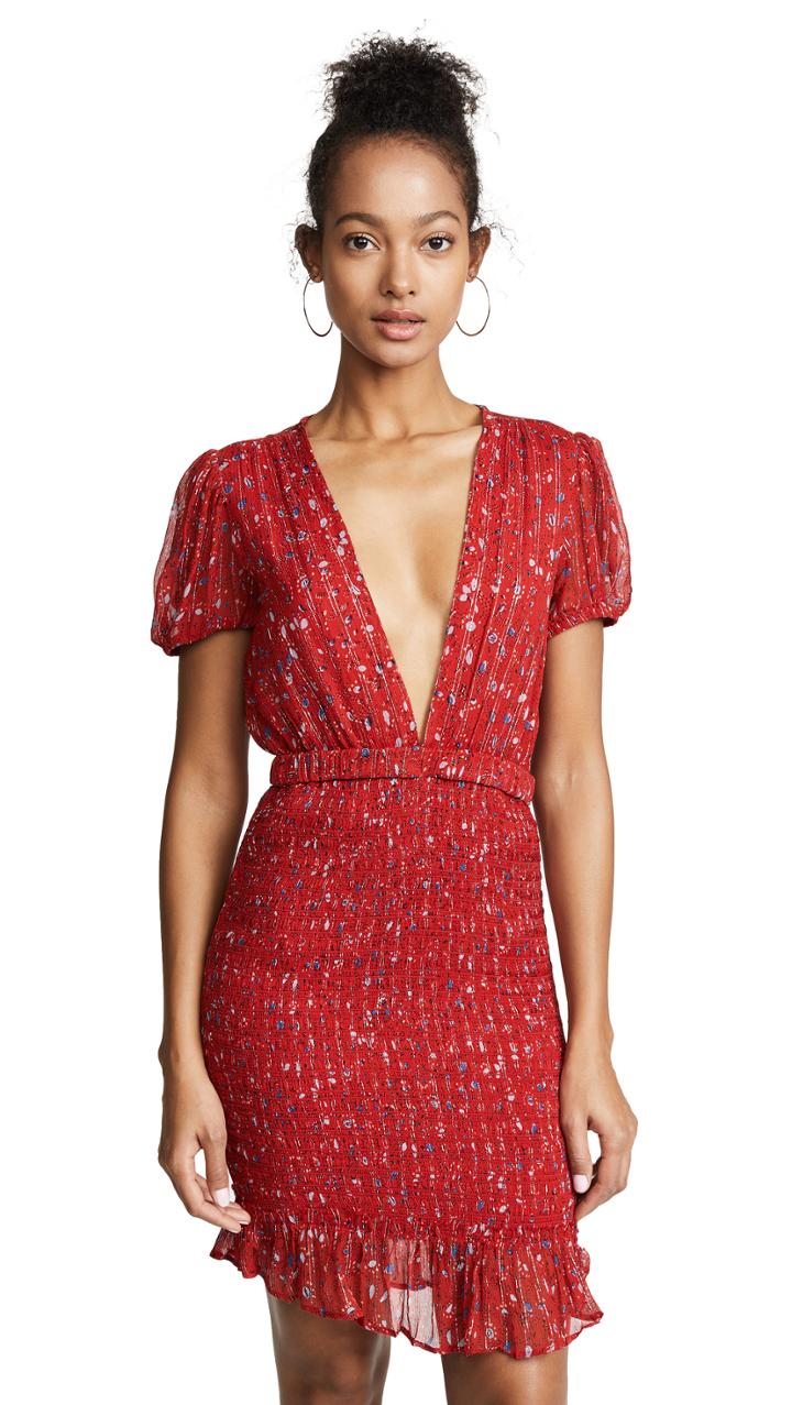 Free People Baby Love Smocked Bodycon Dress