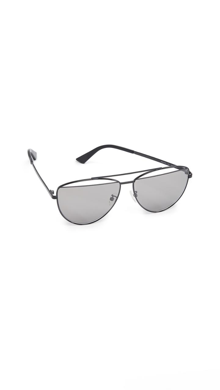 Mcq Alexander Mcqueen Iconic Pilot Frame Sunglasses