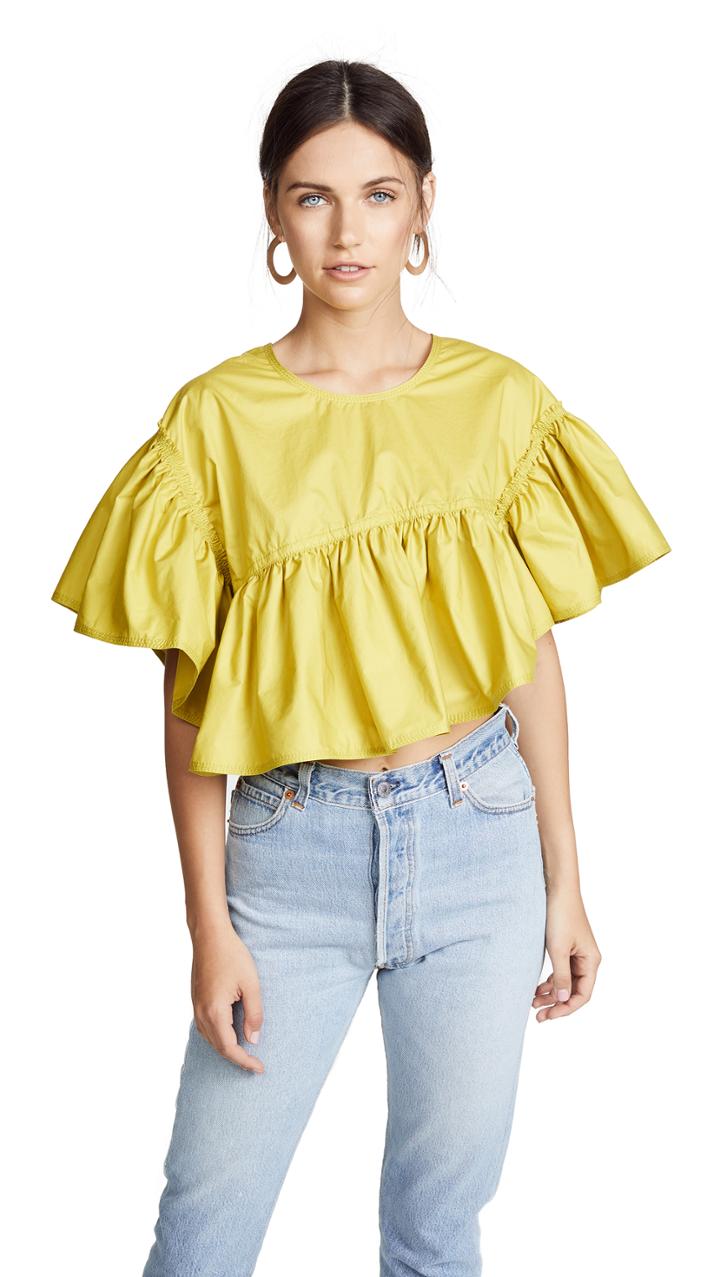 3 1 Phillip Lim Flamenco Top