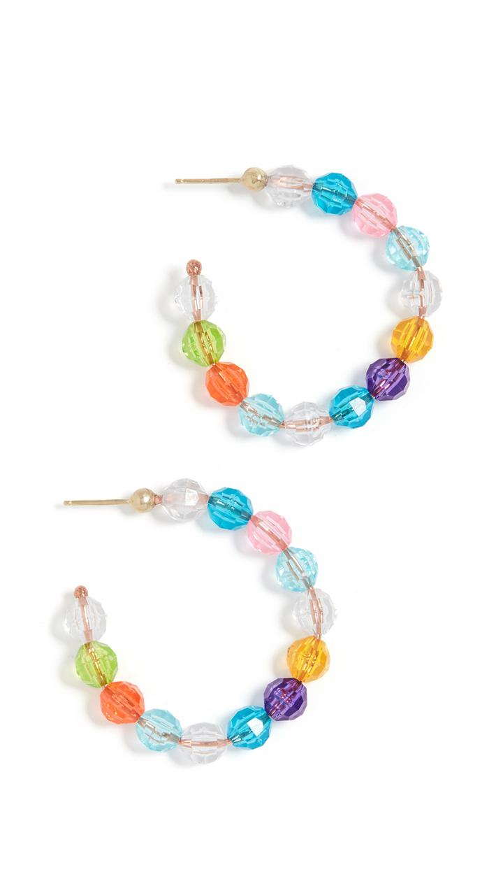 Susan Alexandra Lil Merry Hoop Earrings