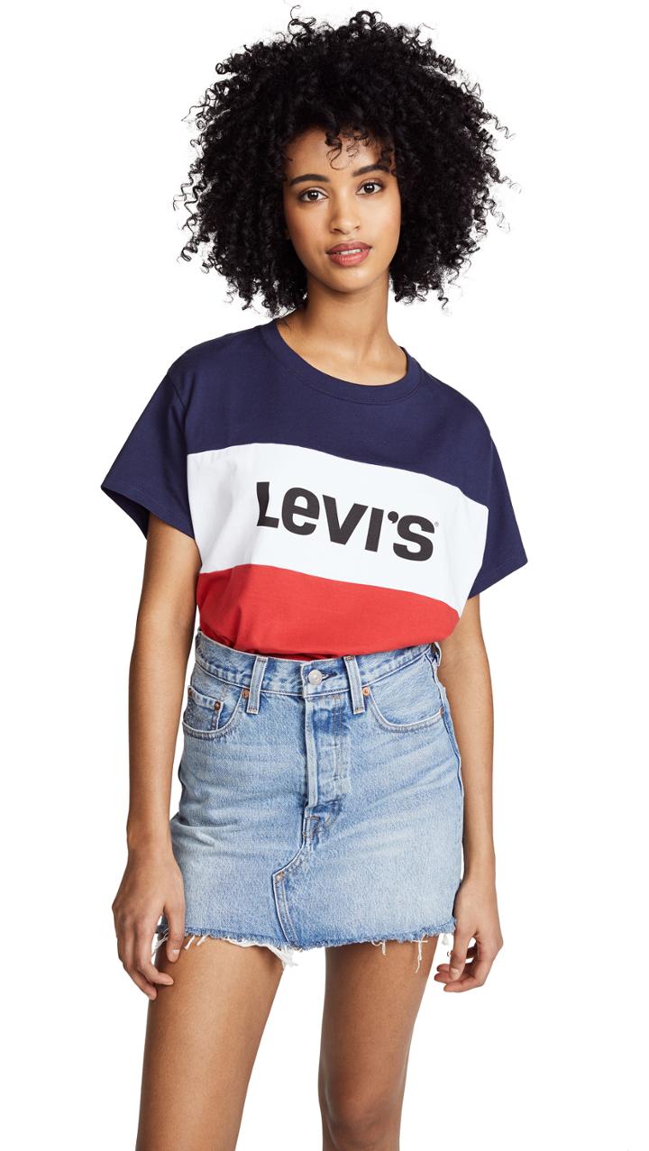 Levi S Colorblock J V Tee