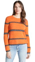 Frame Stripe Mohair Sweater