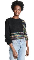 3 1 Phillip Lim Space Dye Cropped Pullover