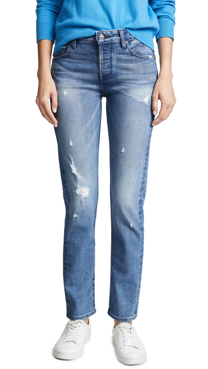 Tortoise Hermanni Stretch Slim Straight Jeans