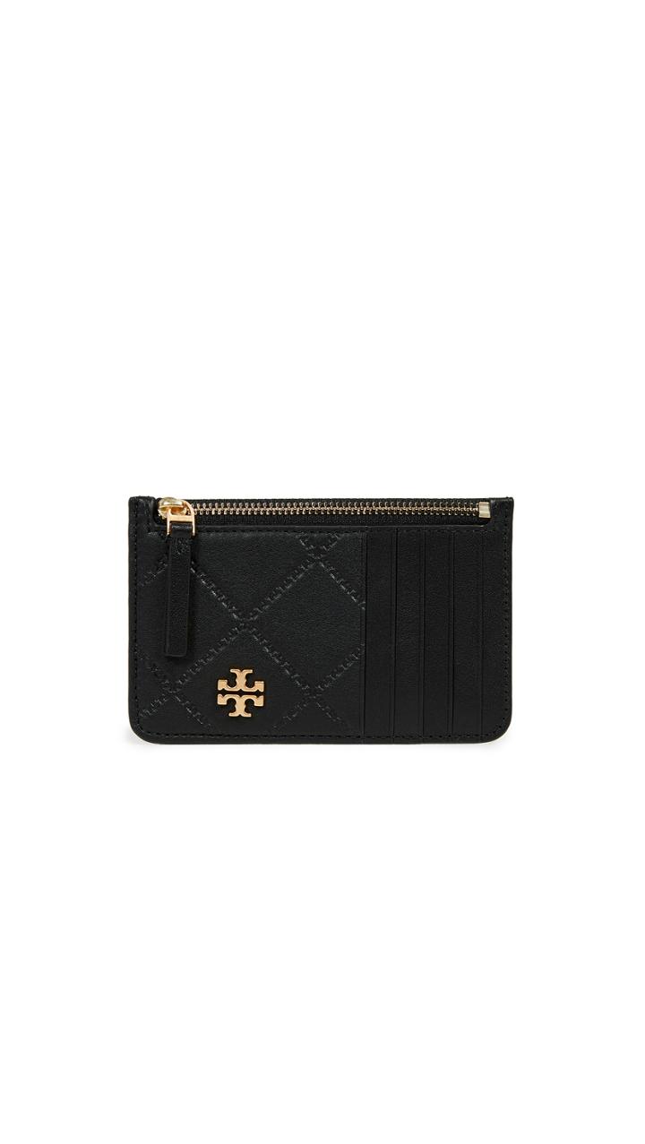Tory Burch Georgia Zip Card Case