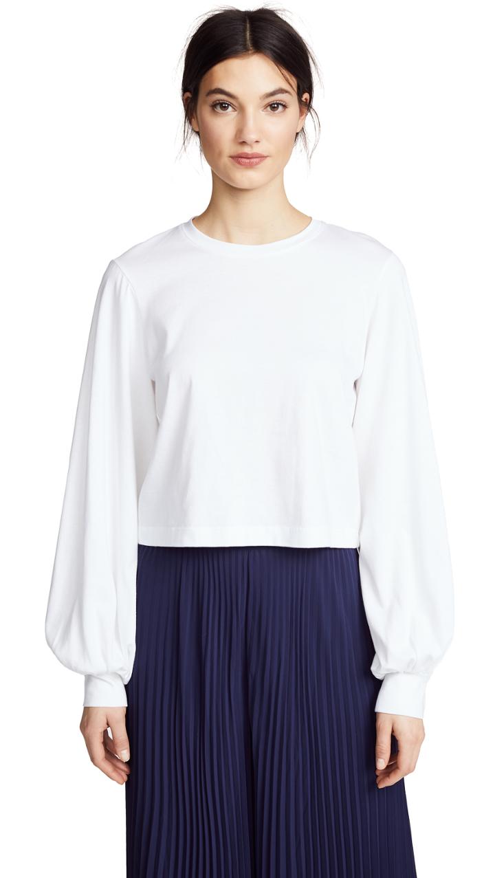The Range Volume Long Sleeve Blouse