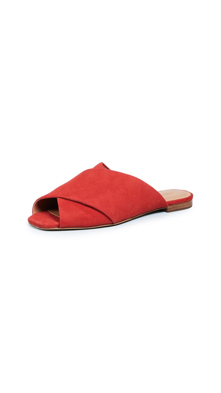Rebecca Minkoff Anden Peep Toe Slides