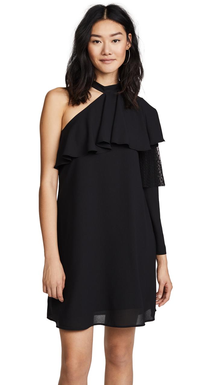 Ella Moon Pleat Sleeve Dress