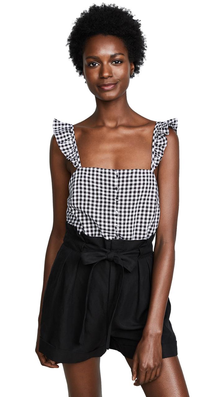 Madewell Painted Blooms Skirt