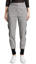 3 1 Phillip Lim Checked Wool Jogger Pants