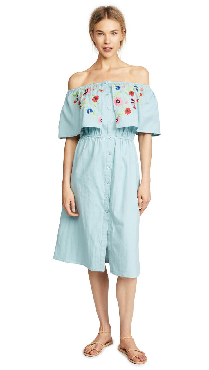 Pampelone Maddalena Midi Dress