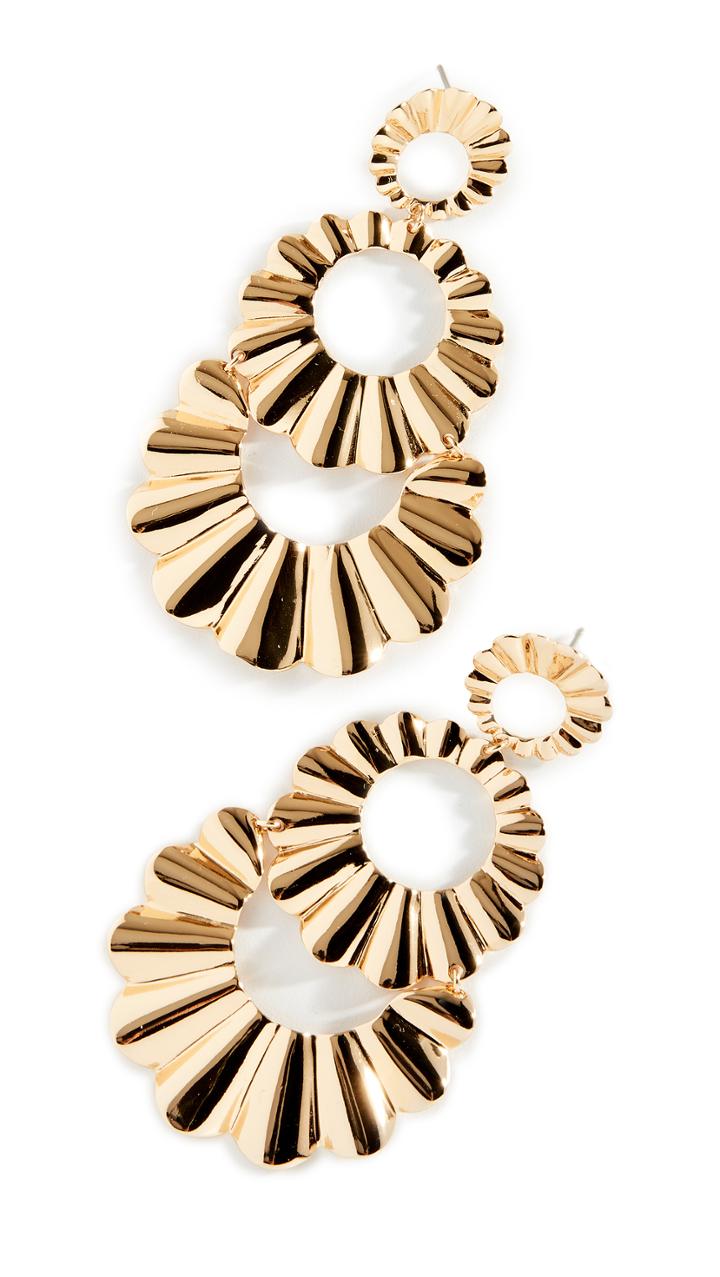 Kate Spade New York California Dreaming Palm Tree Statement Earrings