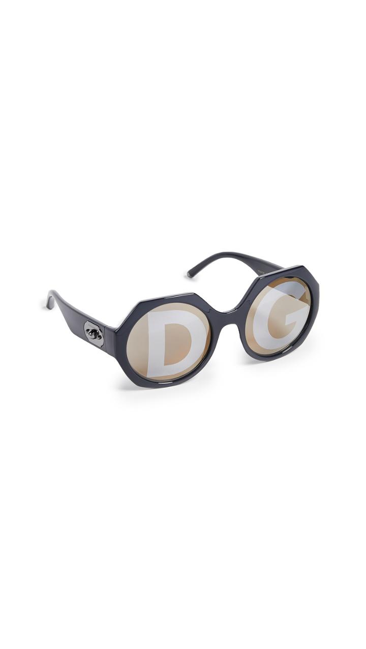 Dolce Gabbana Welcome Geometric Sunglasses