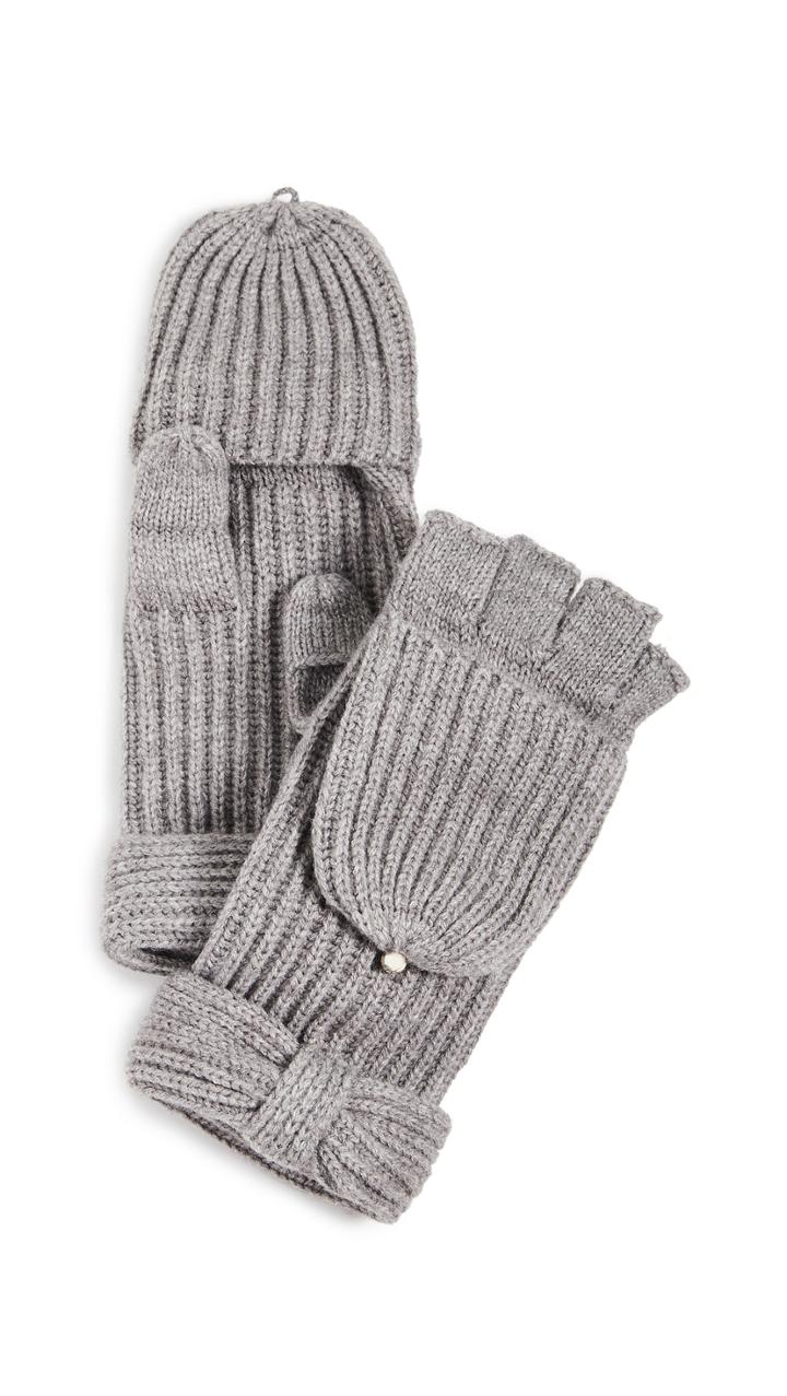 Kate Spade New York Bow Pop Top Gloves