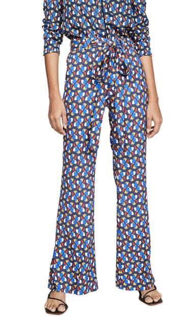 La Double J Slit Pants