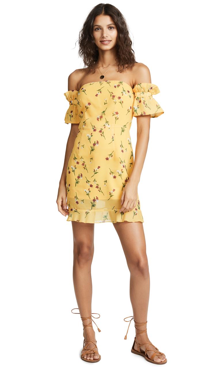 Nightwalker Mel Off Shoulder Dress