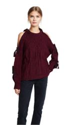 Marques Almeida Deconstructed Drape Front Skirt