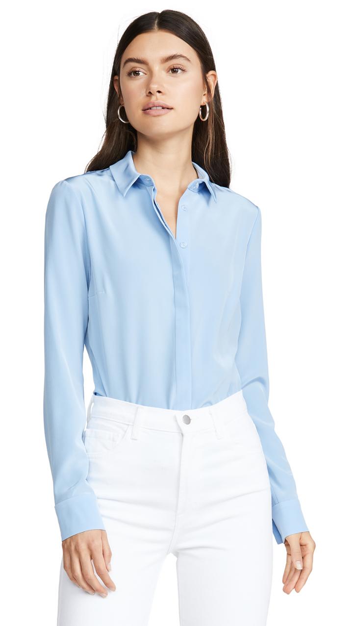 Cushnie Button Down Blouse