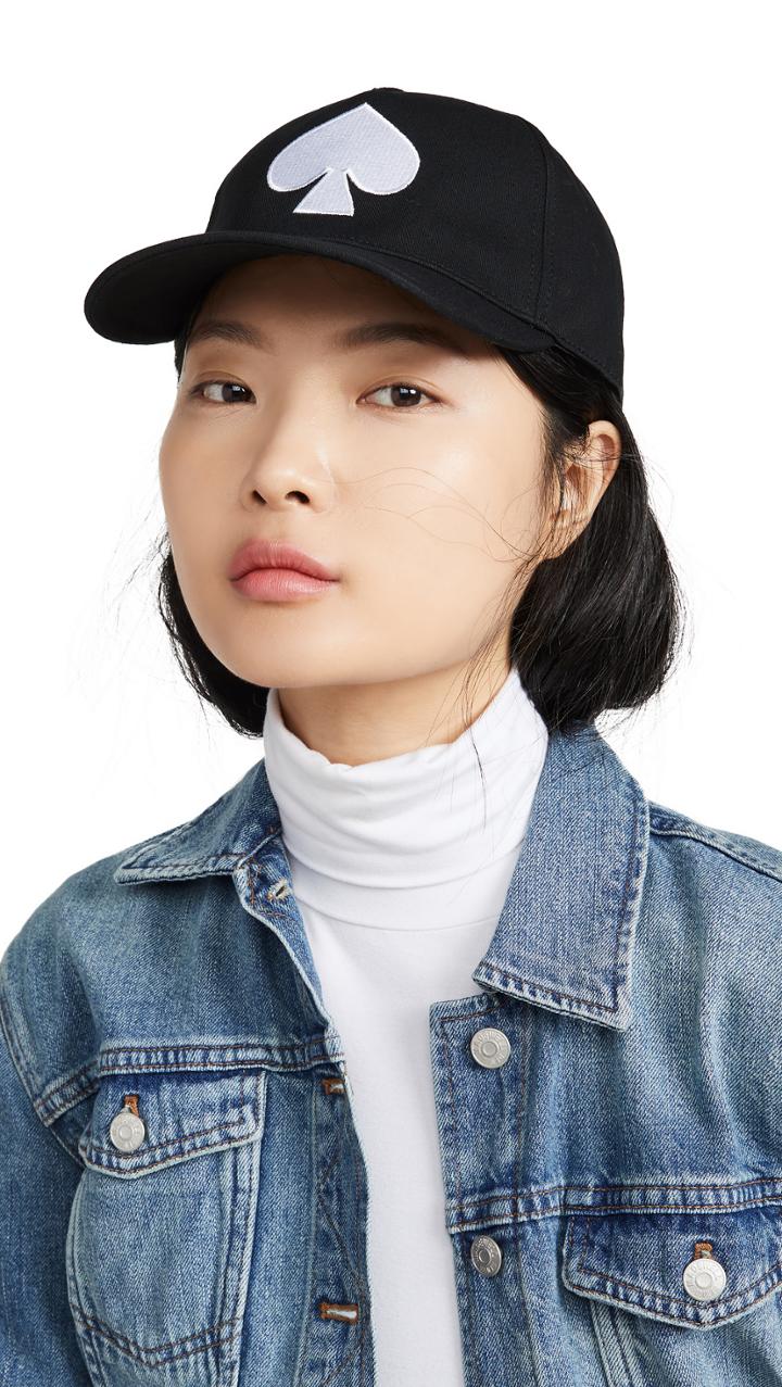 Kate Spade New York Spade Baseball Hat