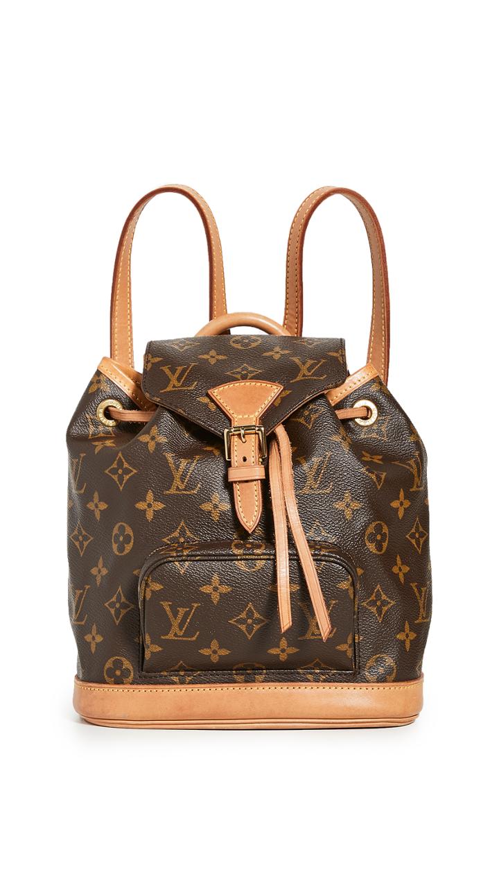 What Goes Around Comes Around Lv Monogram Montsouris Backpack