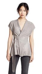 Rick Owens Lilies Sleeveless Wrap Gown