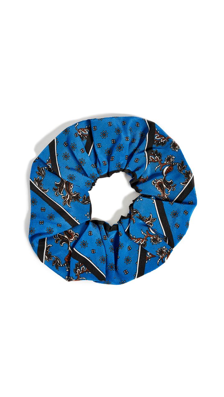 Ganni Cloverdale Silk Scrunchie